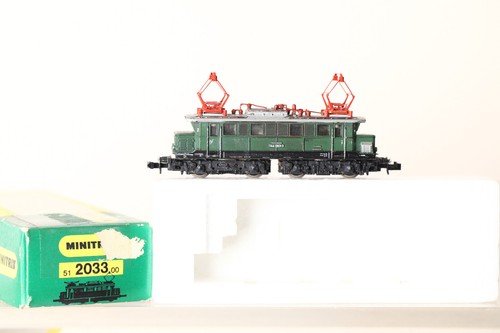 Minitrix Spur N  51 2033  Elektrolok BR 144 083-3 OVP (288296) #94# | Zustand: Gebraucht