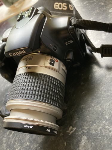 Canon EOS 300D Digital SLR Camera - Black with 28-90mm canon Lens - Picture 11 of 12
