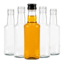 Glasflaschen 200ml Leere Flasche Kappe Weinflasche Tinkturflasche Liköre Saft M3