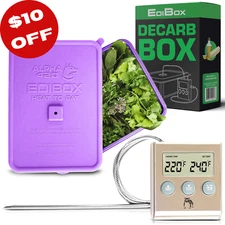 Decarb Box - Decarboxylator for herbal butter oil tincture infusion decarbox