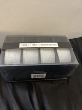 Fiddle and Fern Honeycomb Round Ramekins - 4 Pieces New White Porcelain 8oz New