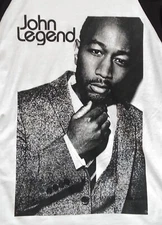 John Legend T Shirt R&B T Shirt Pop Music T Shirt Mens Small Concert T Shirt