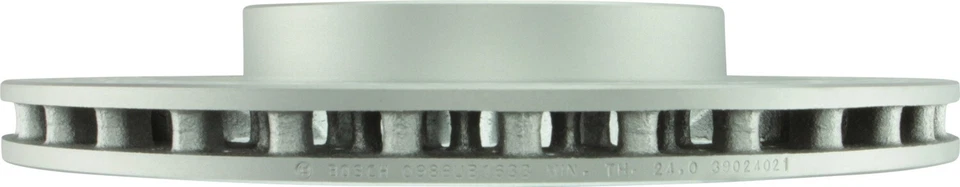 Rotor de freio a disco traseiro para 2007-2008 Mercedes CLK63 AMG Bosch QuietCast - Imagem 4 de 4