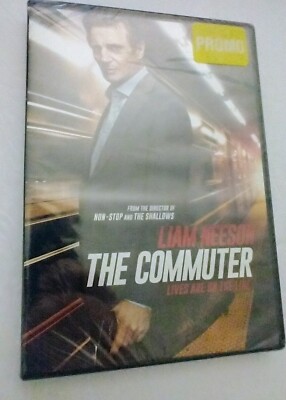 The Commuter (DVD, 2018) New Sealed Promo Copy 