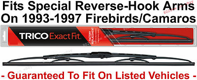 Ganchos Inversos Limpiaparabrisas Trico 24" - 2 Piezas Para Camaro/Firebird 93-97