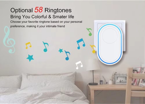 For Tuya Wifi Smart Doorbell Alarm 2 in 1 Indoor Wireless Alarm System Sensor - Picture 3 of 7