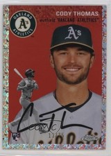 2023 Topps Chrome Platinum Anniversary 13/75 Cody Thomas #104 01mu