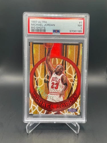 1997 Ultra Michael Jordan Big Shots #1 PSA 7