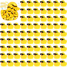 Sunglass Mini Rubber Ducks - Fun Party Favors 1-100 Pcs 