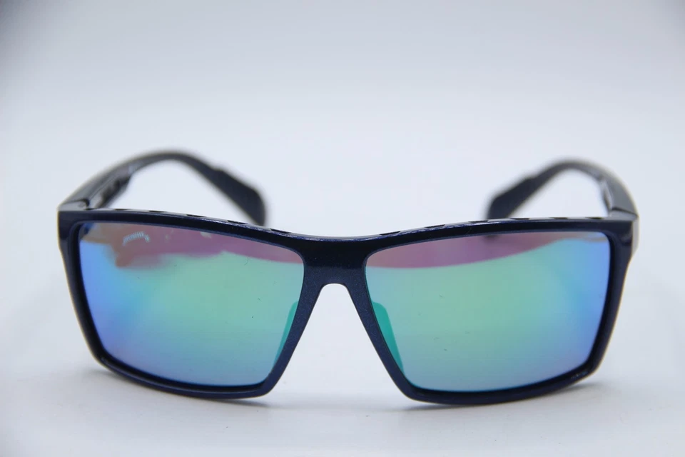 全新 Adidas SP 0010 91Q 蓝色镜面正品框架太阳镜 63-12 — 第 2/4 张图片