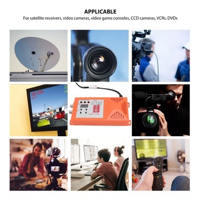 HD Multimedia Interface AV To RF Modulator PAL NTSC HD 1080P Coaxial RF Mod GJHE