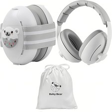 Noise Cancelling Headphones for Babies and Toddlers up to 48 Months, 2 in 1 A...