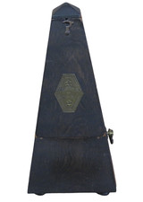 Vintage Metronome de Maelzel Paris France Good Condition Works Well SEE VIDEO