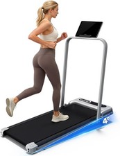 Walking Pad Treadmill for Home Office, Portable Under Desk Treadmill with Rem...