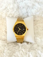 Reloj Análogo Casio MTP-B145 Dorado, Fondo Negro Stainless Steel