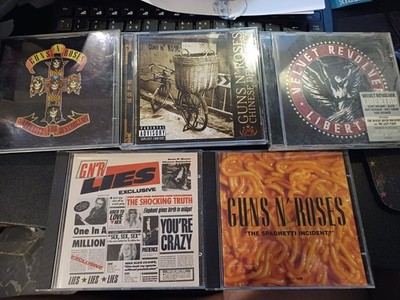 Guns N Roses / Related 5 CD Collection -  Appetite, Chinese, Libertad, Lies ete