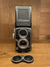 *Near Mint ++* Yashicaflex A2 6x6 TLR Film Camera Yashimar 80mm F/3.5 From Japan
