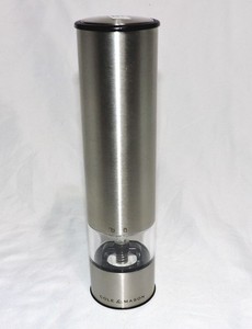 Automatic Cole & Mason Electric Battersea Salt or Pepper Grinder Cooking
