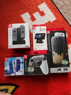 The Legend of Zelda: Tears of the Kingdom Nintendo Switch Pro Controller + More!