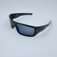 NEW Oakley Crankshaft Sunglasses OO9239-26 Black Ink / Ice Iridium Blue