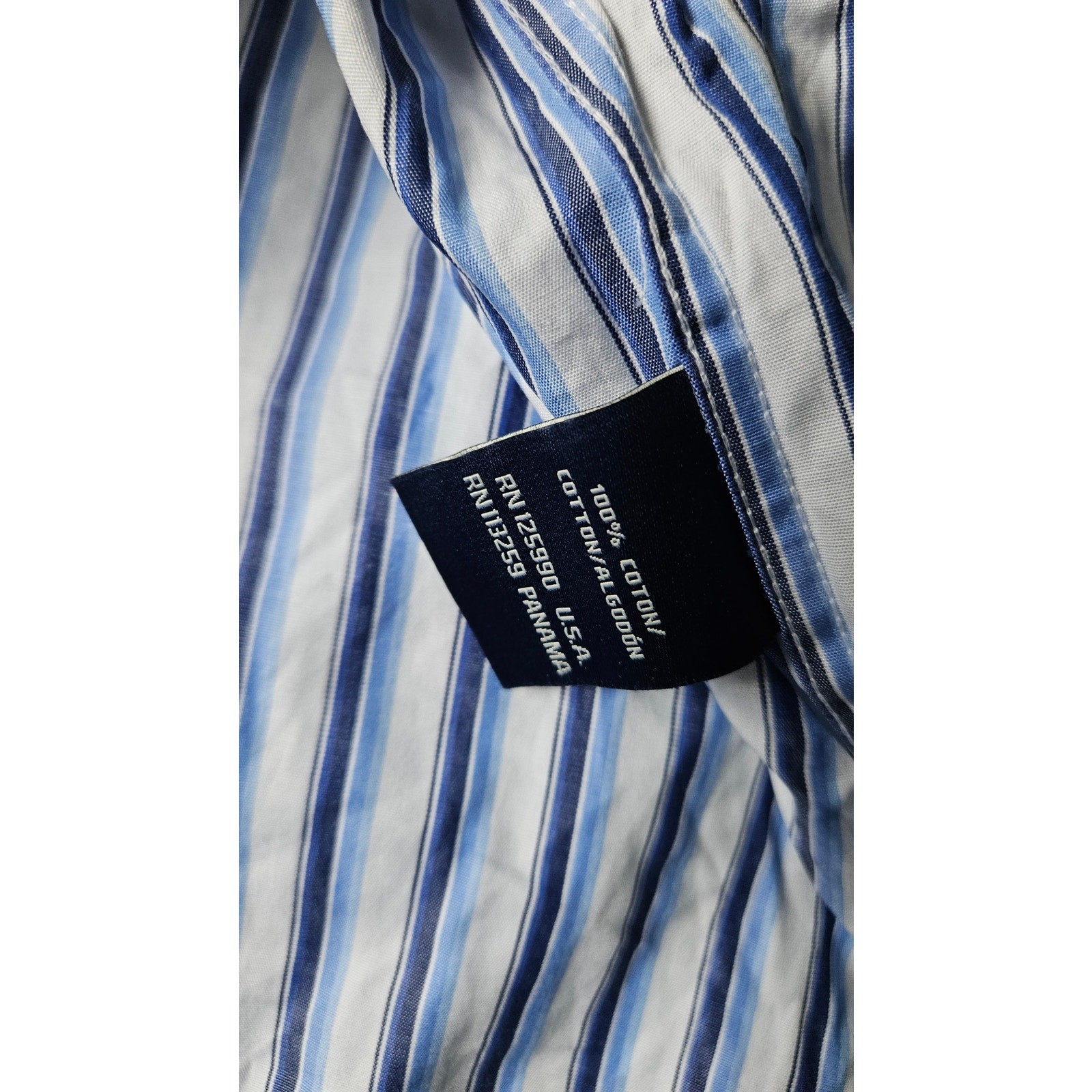 Façonnable Classique Striped Button Down Shirt Sh… - image 2