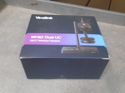 Yealink WH62 Dual UC Wireless DECT Headset