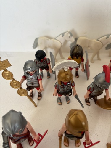 Playmobil Roman Soldiers, Generals, Animals & Various Accessories Etc Bundle - Picture 4 of 11