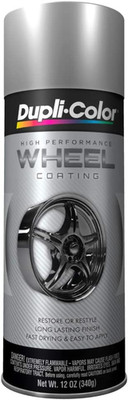 Dupli-Color EHWP10107 Silver High Performance Acrylic Enamel Wheel Paint - 12 Oz
