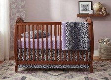 Snow Leopard Print Baby Bedding Safari Style Leopard Crib Set Animal Print