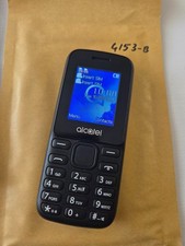 Alcatel 1067 Dual SIM 1.8 Inch, 512MB Black Unlocked Mobile