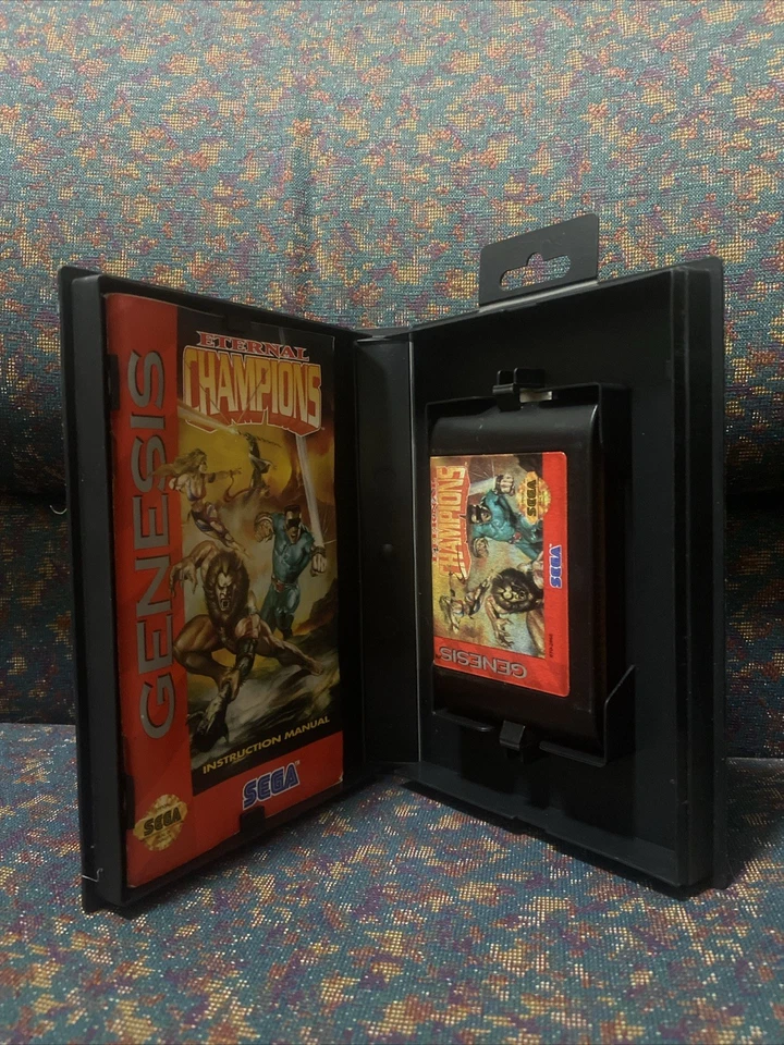 Eternal Champions Sega Genesis CIB Complete - Image 4 of 4