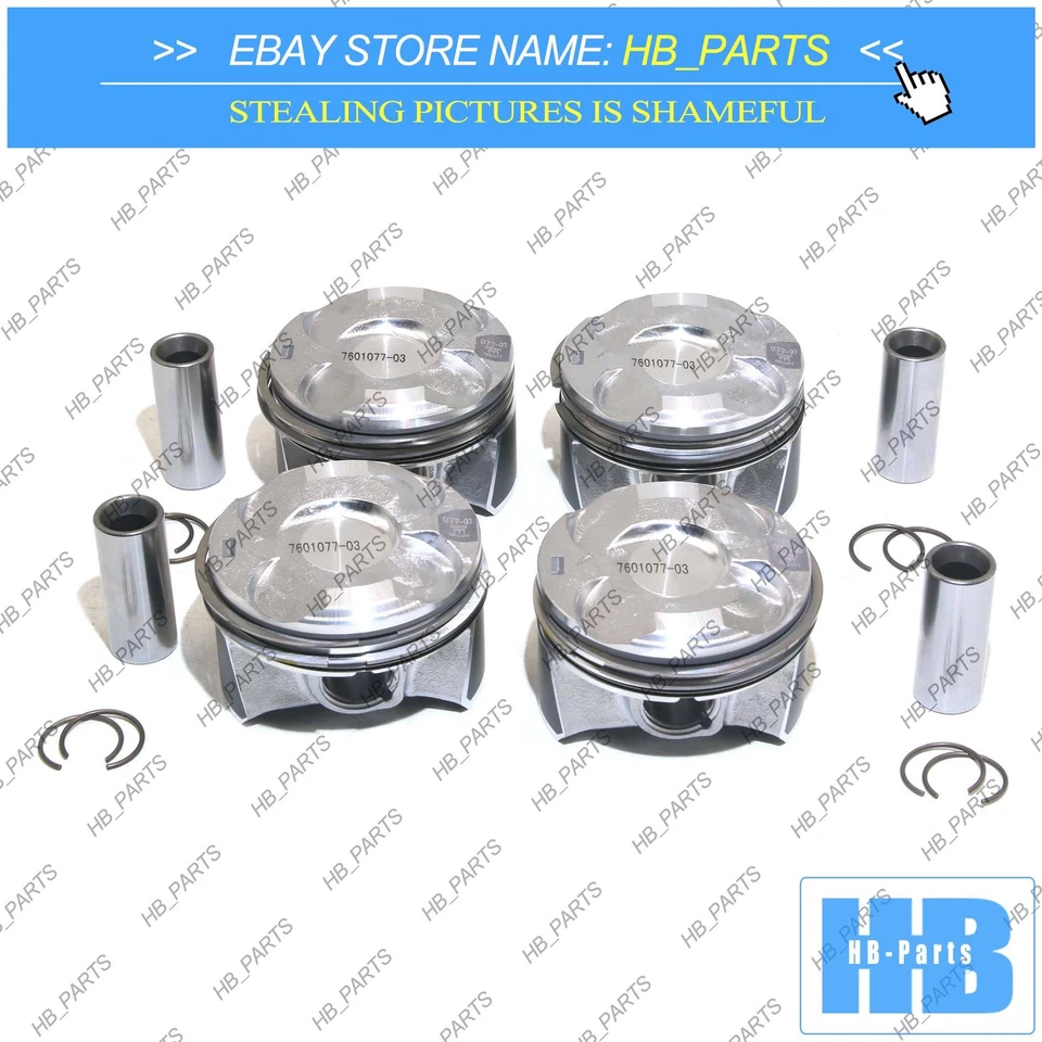 活塞戒指套装适用于宝马 118i 116i Mini Cooper S R56 R55 F21 F20 N13 N18 1.6T — 第 4/4 张图片