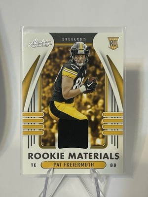 2021 Panini Absolute Rookie Materials Pat Freiermuth #ARM-PFR Rookie Patch