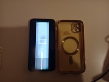 iPhone 11 In Reboot Mode With Golden Rimmed Case