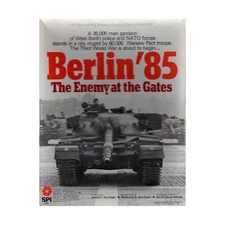 SPI Boxed Wargame Berlin '85 Box Fair/VG+