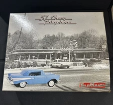 1957 Chevy  Telephone Telemania Black Brand New In The Box 