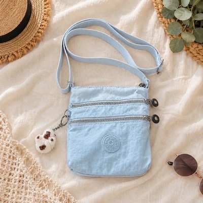 Kipling Women's Alvar bag Extra Small Mini Bag with Adjustable Strap purse blue