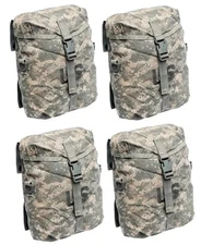 4 Pack USGI Army ISSUED MOLLE II ACU LIGHTWEIGHT SUSTAINMENT POUCH
