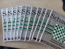 Schach Zeitung - Konvolut  -Zeitschriften  Jahr 2003   11 Stück