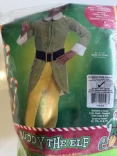 Used Buddy Elf Men's Adult Costume XL