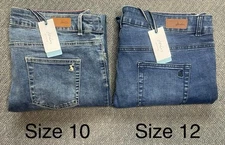 joules DENIM Simone Girlfriend Jeans Size 10 OR 12 NWT