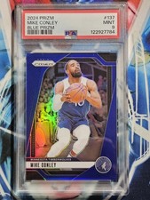 2024-25 Panini Prizm - Mike Conley #137 Blue Prizm /199