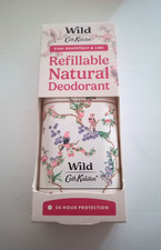 Wild Deodorant Cath Kidston Print Reusable Tin + Pink Grapefruit & Lime Refill