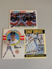 1990 Fleer Baseball Inserts Choose Your Cards