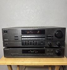 Vintage Sony TA-AV531 Integrated Stereo Amplifier  ST-JX431 Digital Synthesizer