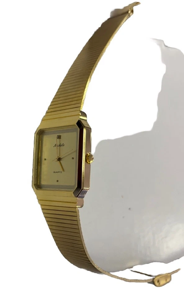 Reloj Michelle Michele Vintage Original Hombre Nuevo Raro Foto 2 de 3