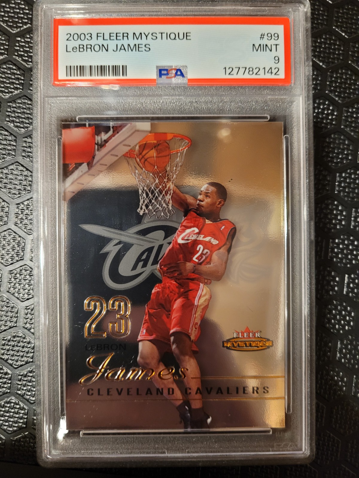 2003-04 Fleer Mystique - LeBron James #99 /999 (RC)