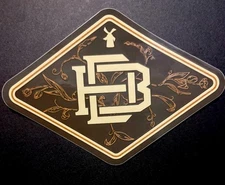 Dutch Bros Brown DB Diamond Sticker 