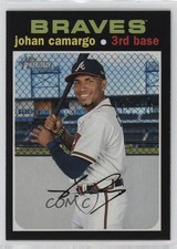2020 Topps Heritage High Number Johan Camargo #672 07o4