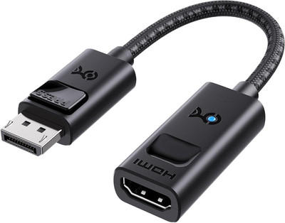 8K Displayport 1.4 to HDMI 2.1 Adapter with 4K 240Hz / 8K 60Hz, Unidirectional D